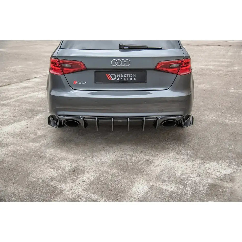 Sidesplittere bak Racing + Flaps Audi Rs3 8v Sportback