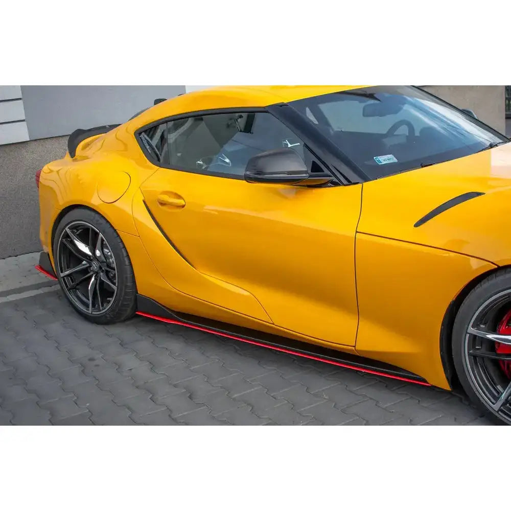 Sidesplittere bak V.2 Toyota Supra Mk5