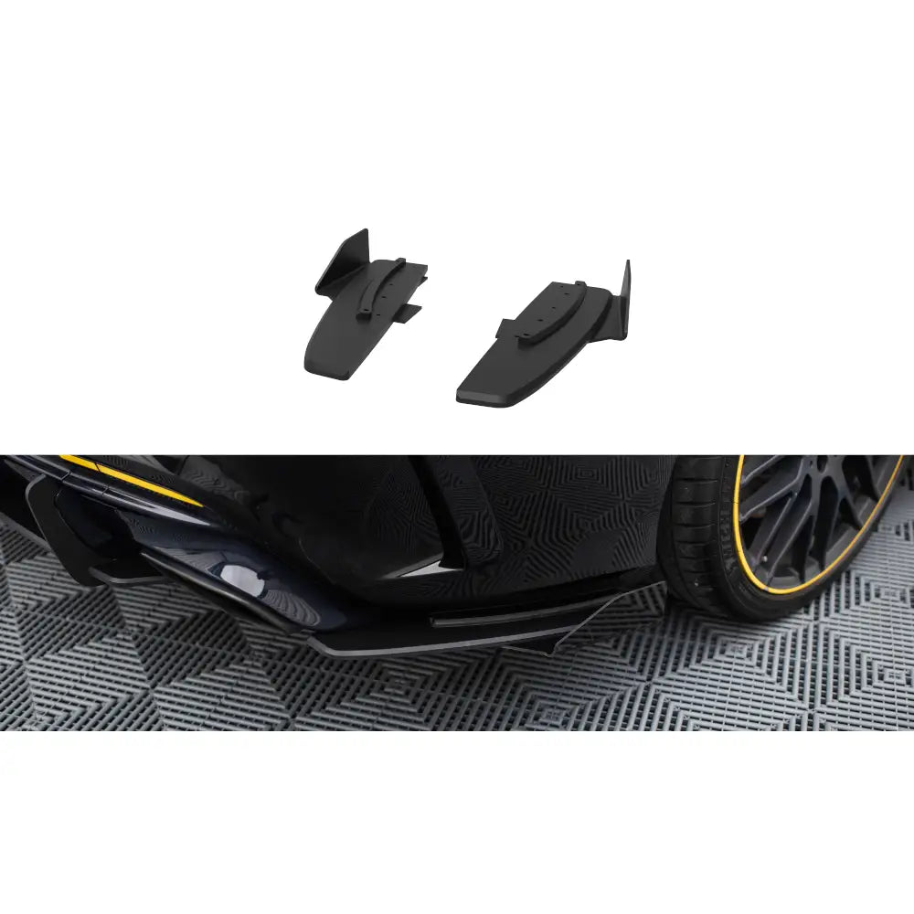 Sidesplittere Street Pro + Flaps Mercedes-amg Cla 45 C117 Facelift
