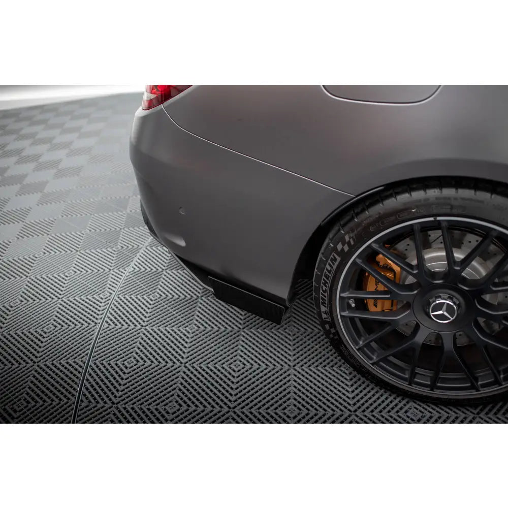 Sidesplittere Street Pro med Flaps Mercedes-amg C63 Sedan / Estate W205 Facelift