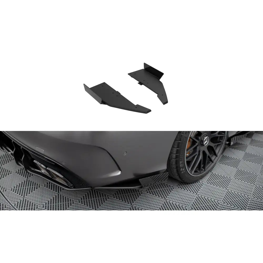 Sidesplittere Street Pro med Flaps Mercedes-amg C63 Sedan / Estate W205 Facelift