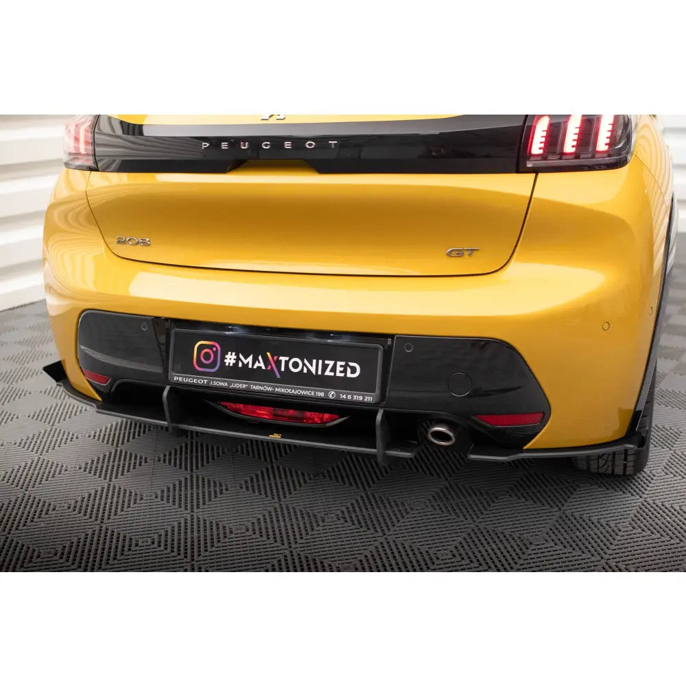Sidesplittere Street Pro med Flaps Peugeot 208 Gt Mk2