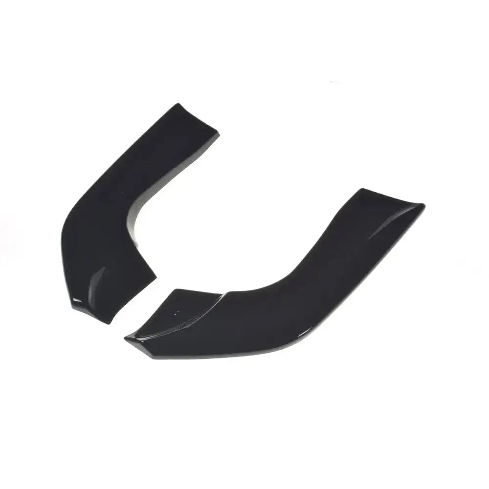 Sidesplitter bak til BMW X5 E70 Facelit M-Pack sett fra siden, slank og lav profil i matt svart ABS-plast