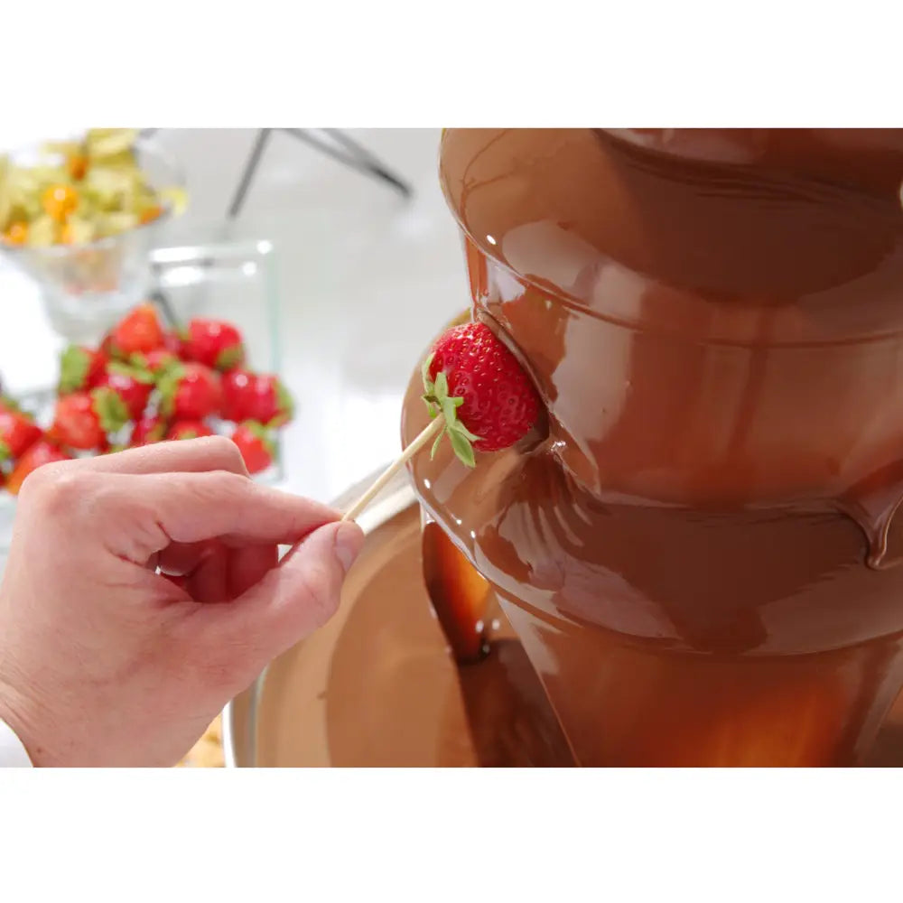 Sjokoladefontene Fondue 6 Nivåer Stål 300 w - Hendi 274163