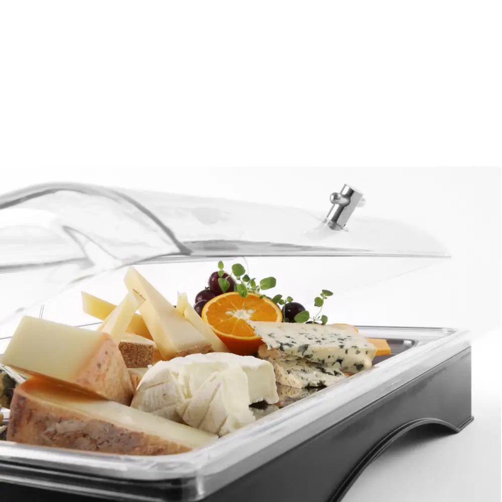 Skål med Kjøleelement Gn1/1 og Rulledeksel - Hendi 424186