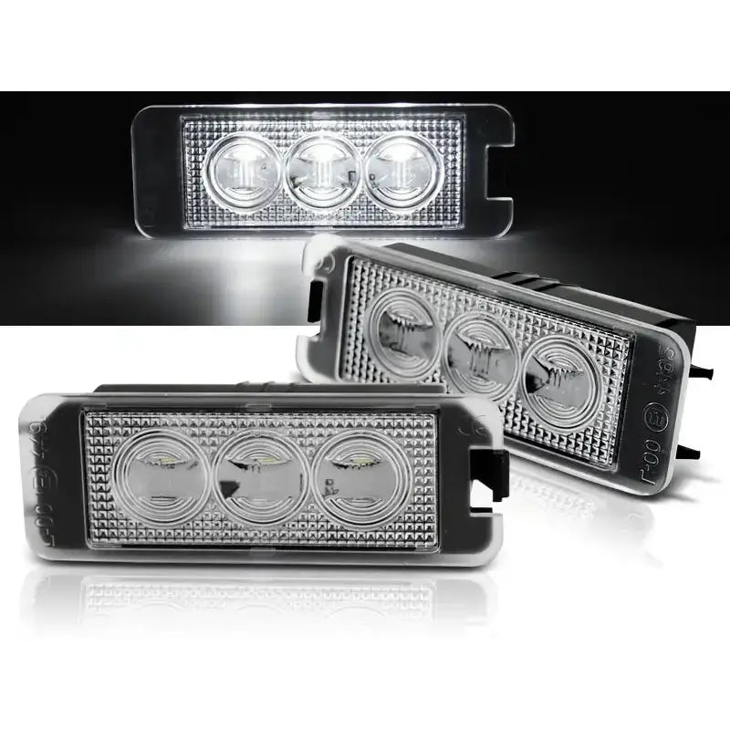 Skiltlys 3xled - Vw Golf Passat Polo Beetle Scirocco