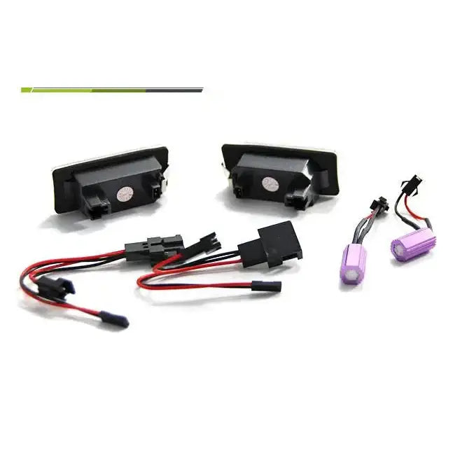 Skiltlys Audi Q5 / A4 08-10 / A5 / Tt / Vw Passat B6 St.vogn 3xled