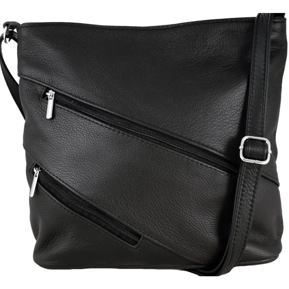 Skinn Messenger Veske Ekte Lær Pelle