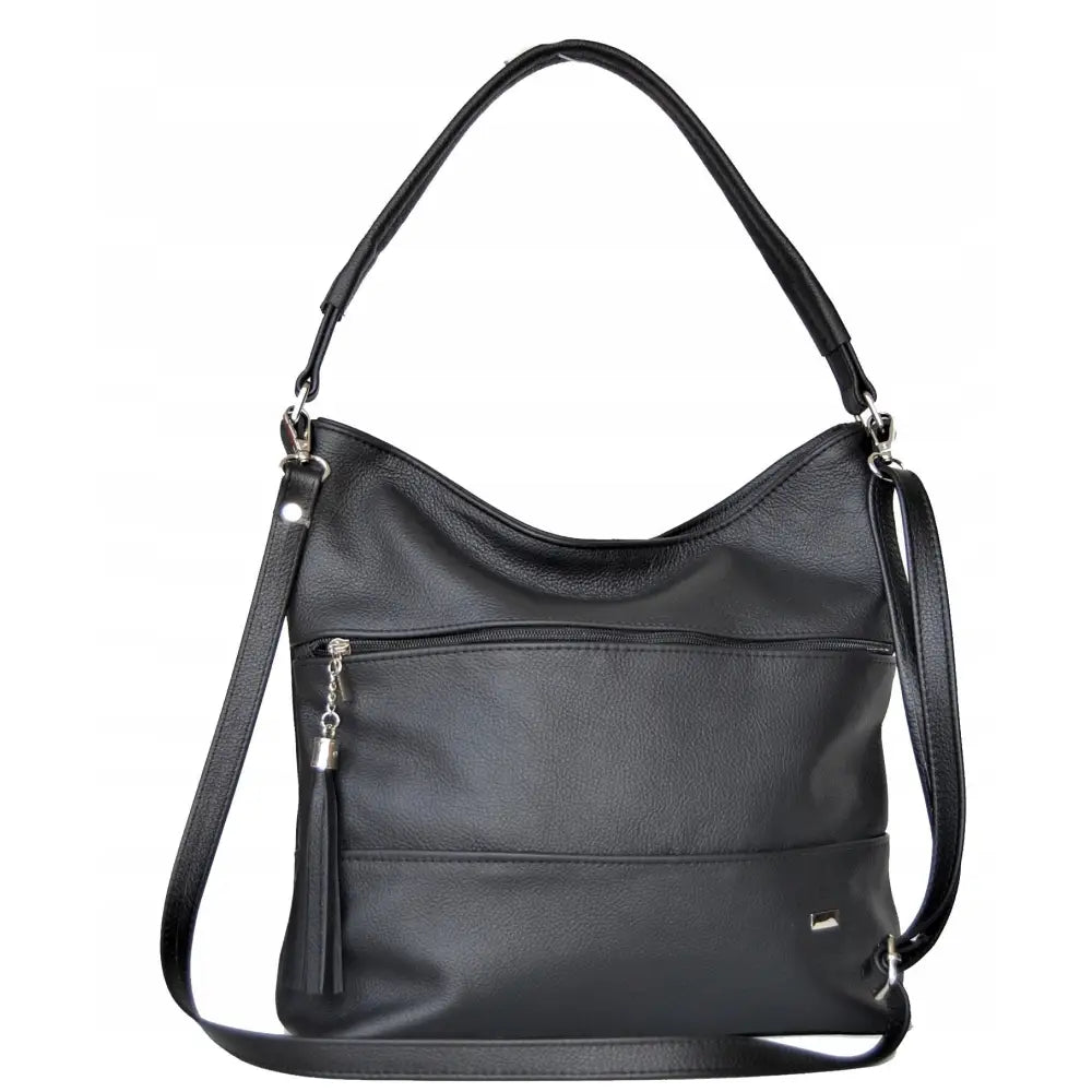 Skinnveske av Ekte Lær Skulderveskepose 100% Lær