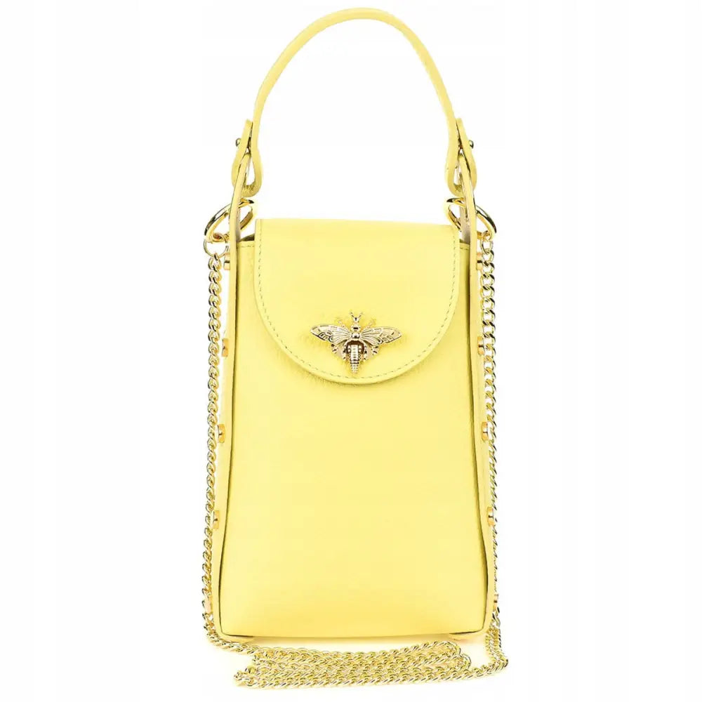 Skinnveske Vezze Vespa Grande Sitrongul