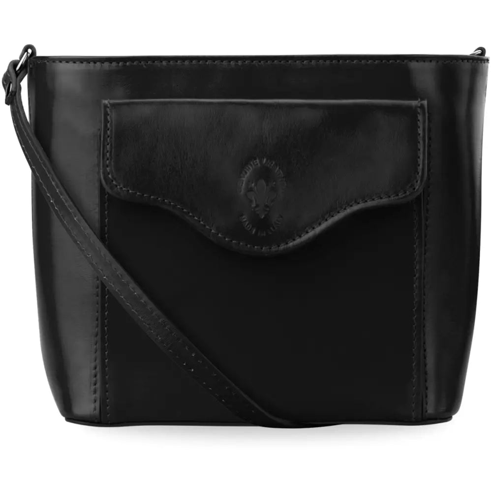 Skinveske i Ekte Skinn Vera Pelle Damske Italiensk Skulderveske