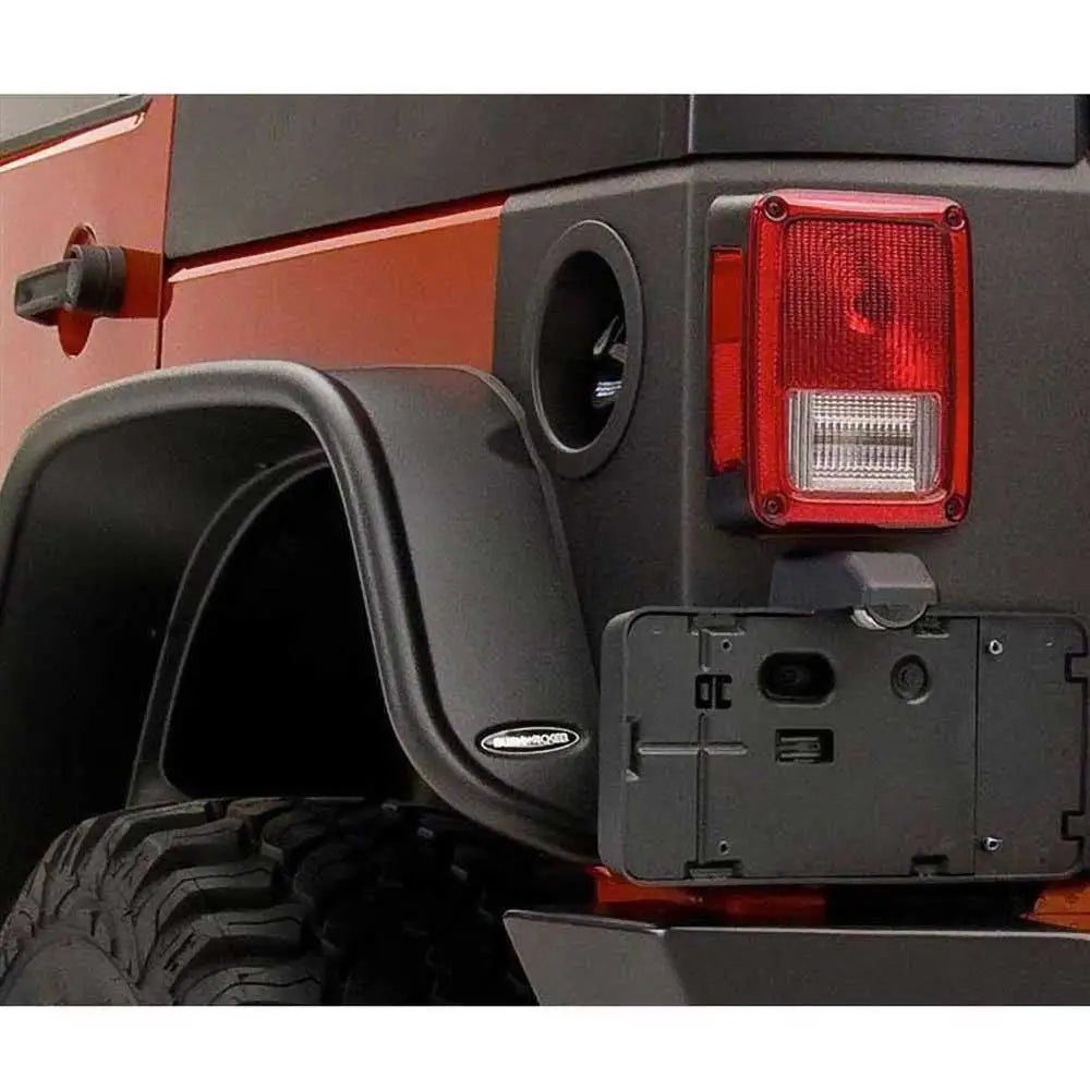 Skjermbeskyttere Tilbake for Bushwacker Hjørner - Jeep Wrangler Jk 4 d 07-18