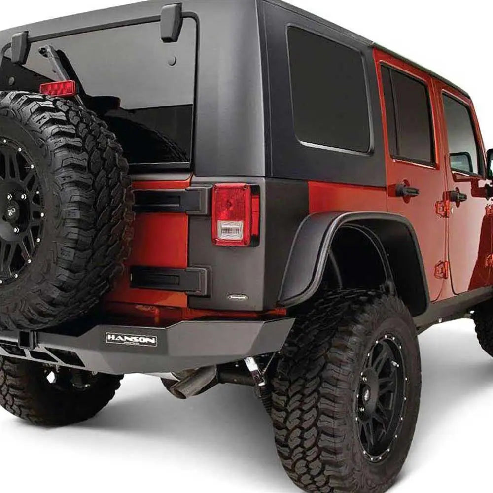 Skjermbeskyttere Tilbake for Bushwacker Hjørner - Jeep Wrangler Jk 4 d 07-18