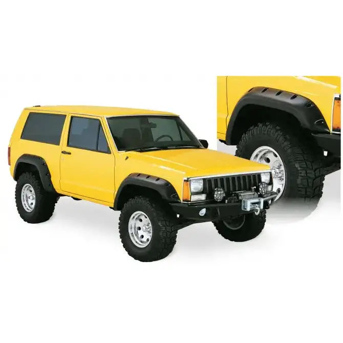 Skjermbreddere Bushwacker Cut-out Style - Jeep Cherokee Xj 2-door