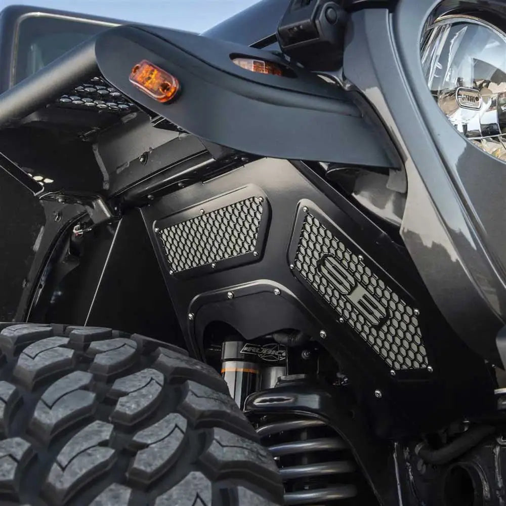 Skjermbreddere til Jeep Gladiator Jt 20- - Frontre Indre Skjermbeskyttere Smittybilt