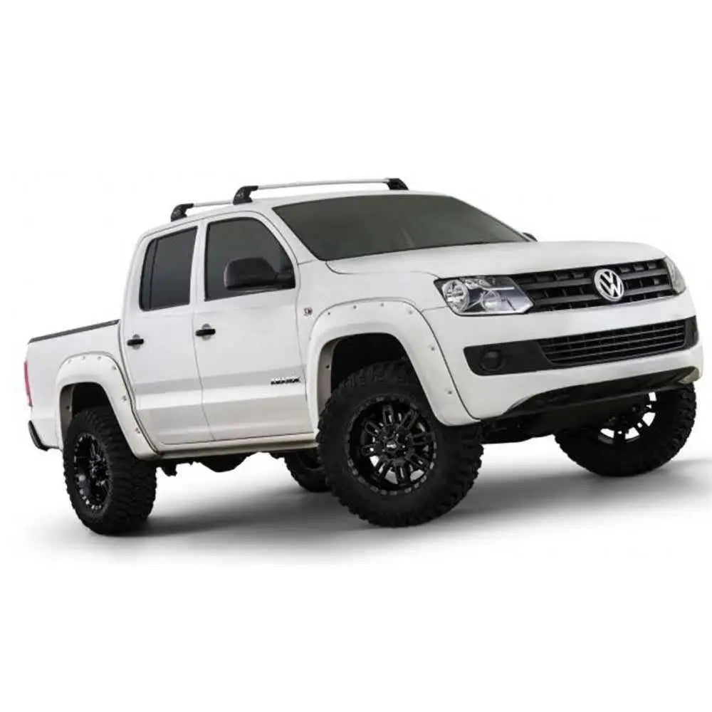 Skjermforlengere Foran og bak 18cm Bushwacker Pocket Style - Volkswagen Amarok 10-23