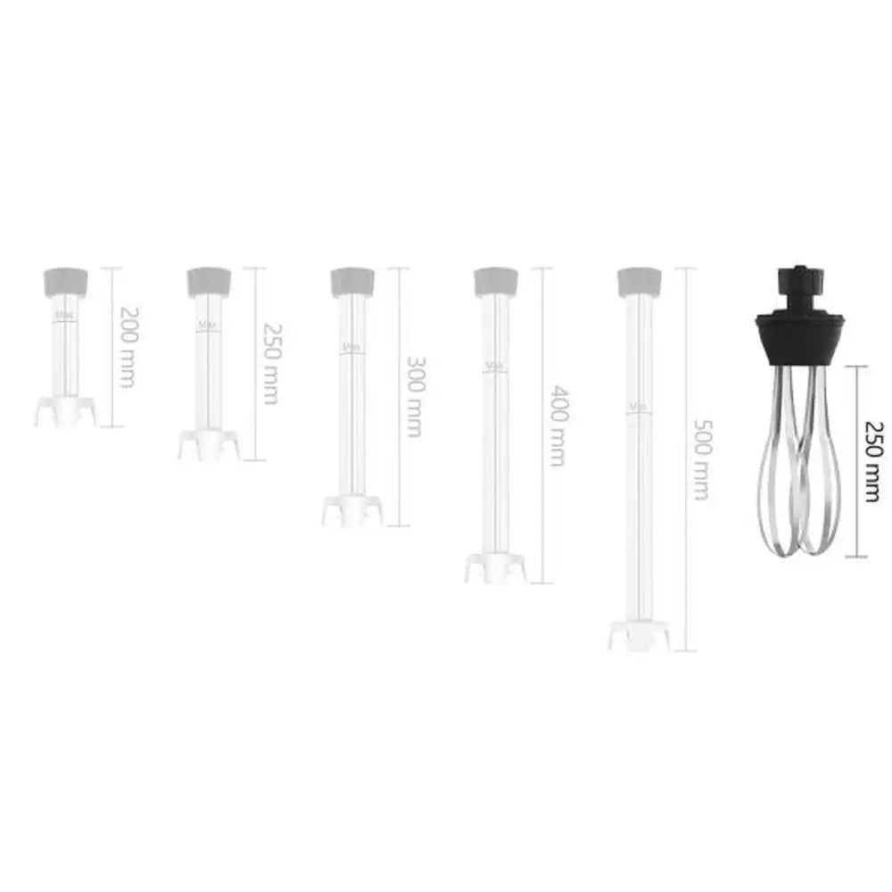 Slaghåndtak med Visp for Håndmikser til Håndblender Royal Catering Rcma-250w 250mm