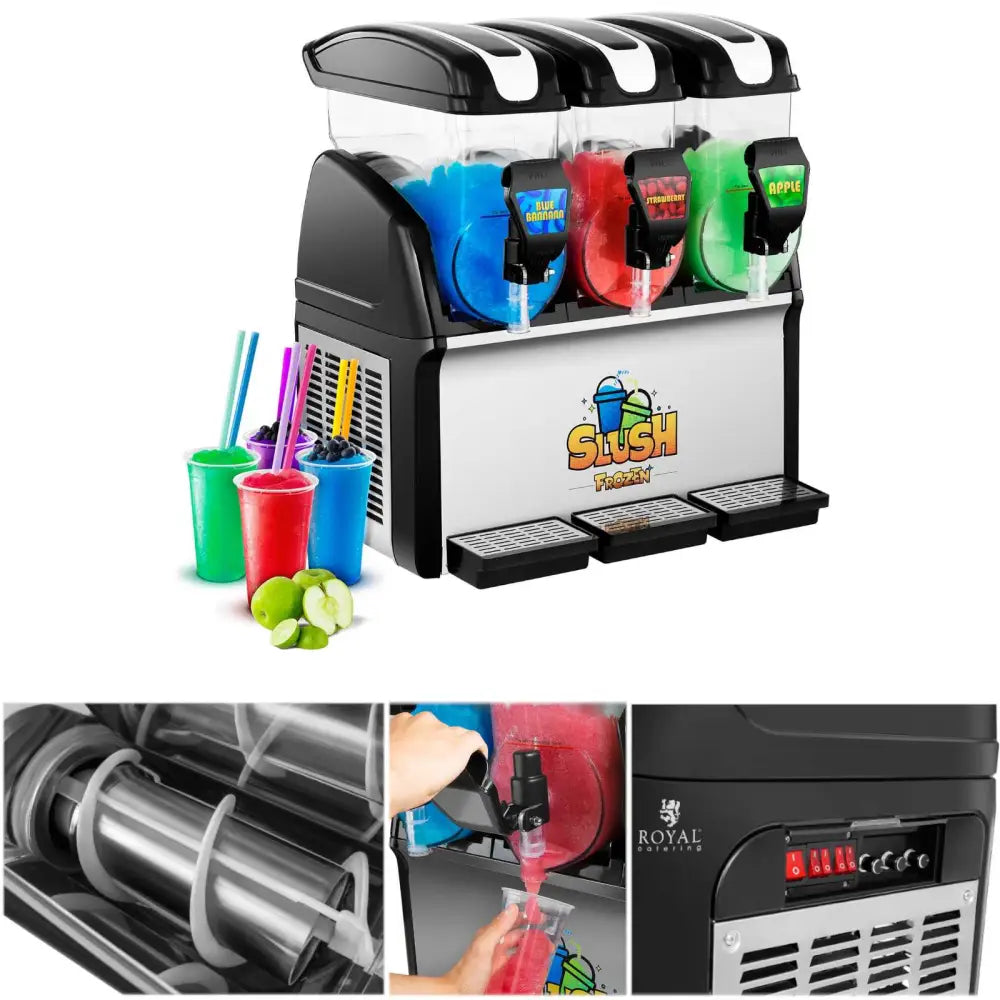 Slushmaskin Triple 3x 15l Produsentkode: 1009020