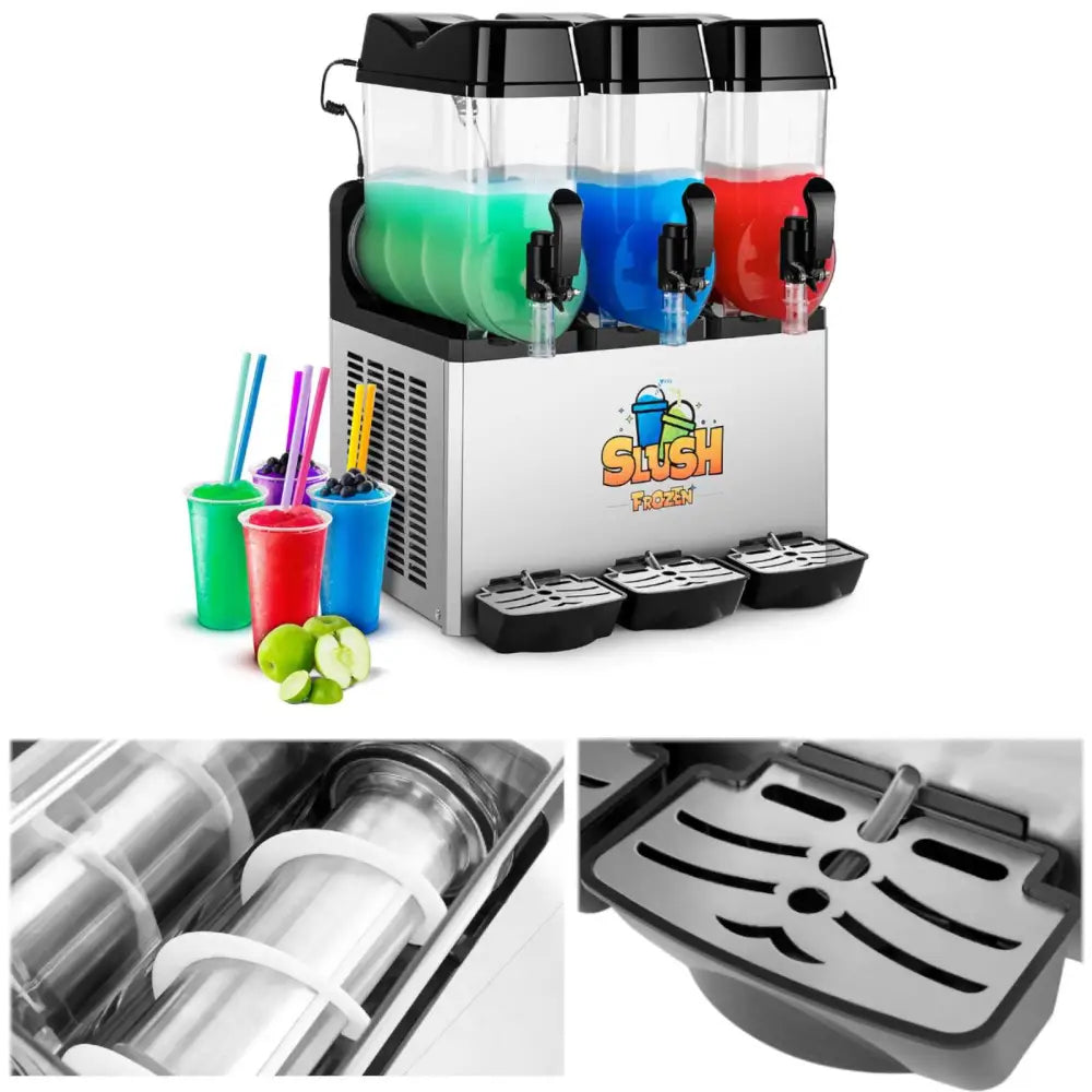 Slushmaskin Triple 3x12l - Produsentkode: 1009018