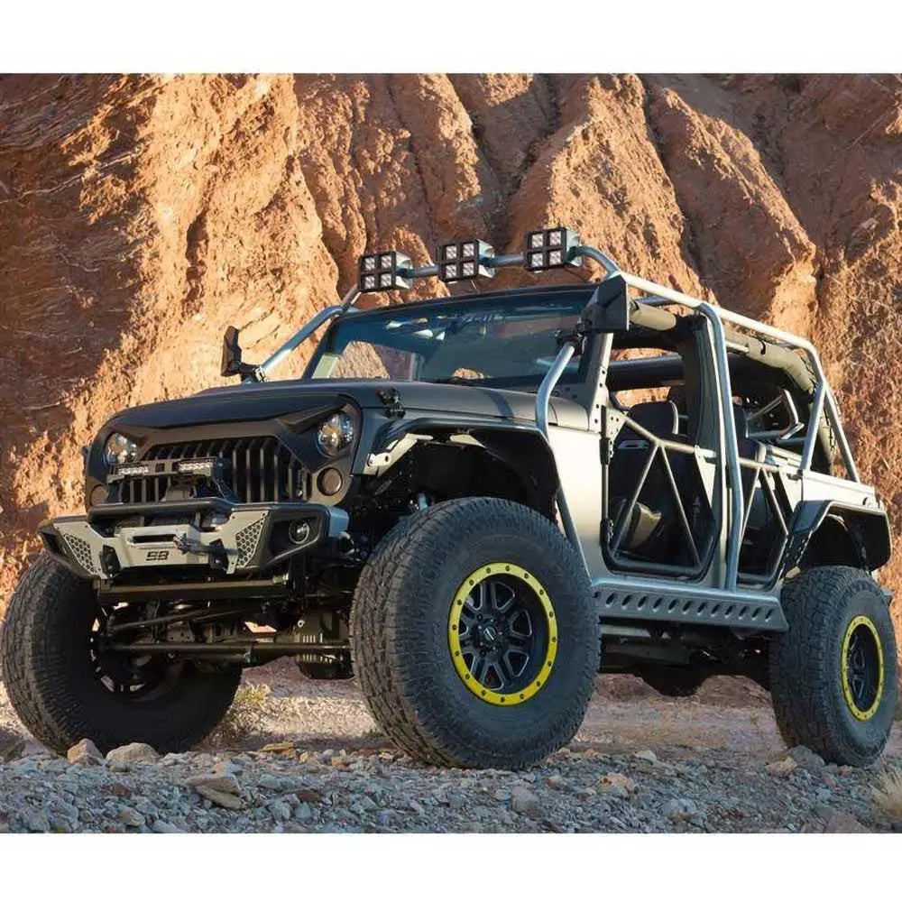 Smittybilt Bakre Skjermforlengere for Jeep Wrangler Jk 4 d 07-18