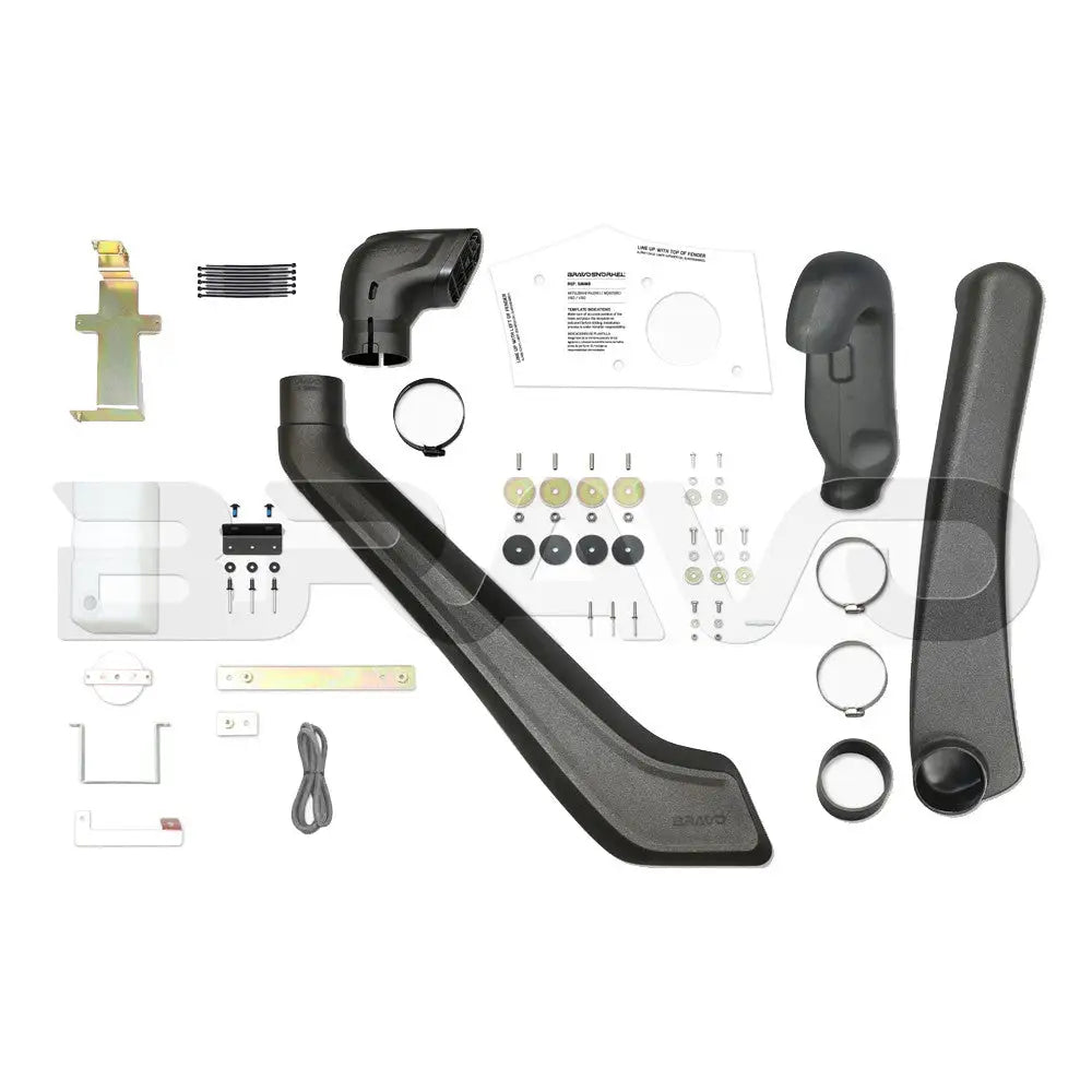 Snorkel Luftinntak Bravo - Mitsubishi Pajero 06-21