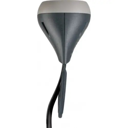 Sofa Lader USB, frontvisning av avlang grå og sort enhet med ledninger ut fra undersiden.