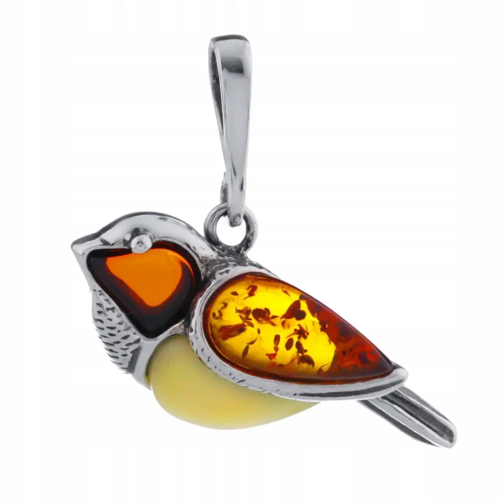 Charm Anheng Spurv med Rav til Kjede