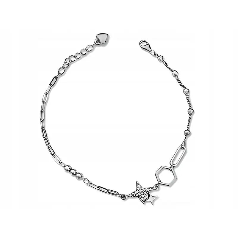 Armbånd Dame med Stjerner og Zirkonia 925