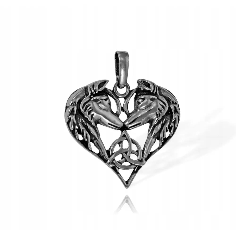 Charm Oksidert Anheng To Ulver til Kjede