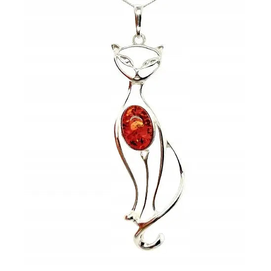 Charm Anheng med Rav + Gratis Kjede