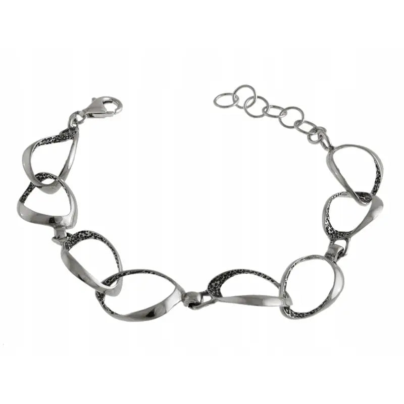 Armbånd Dame med Ovale Lenker og Charms B1093 7g