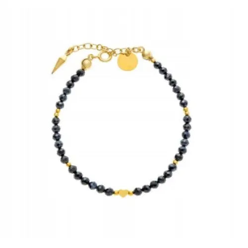 Armbånd Dame med Spinell og Gravering i Sterling Sølv