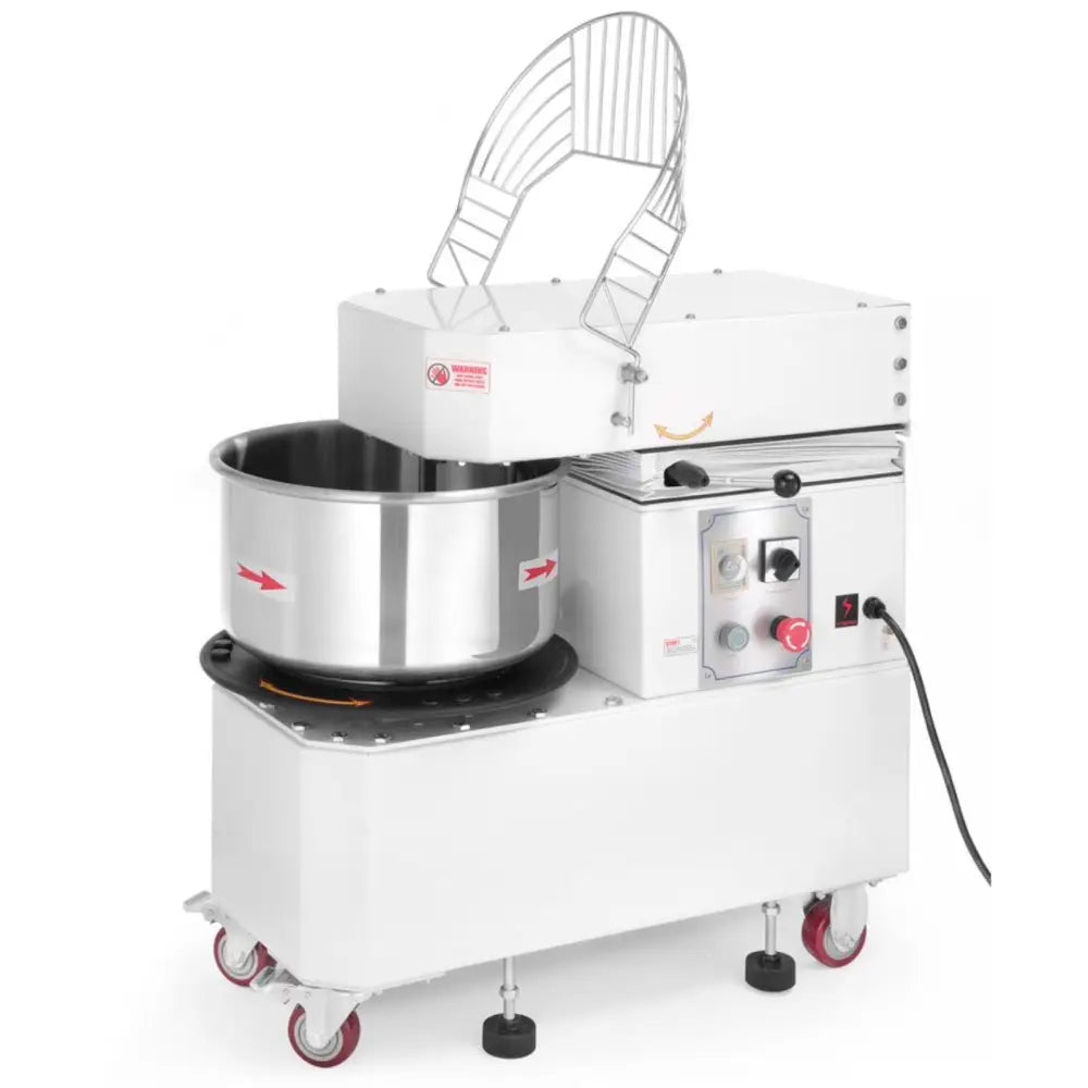 Spiralkneter med Uttakbar Bunnhode og Løftbar Hodemotor 30 l 1500 w 400 v - Hendi 221860