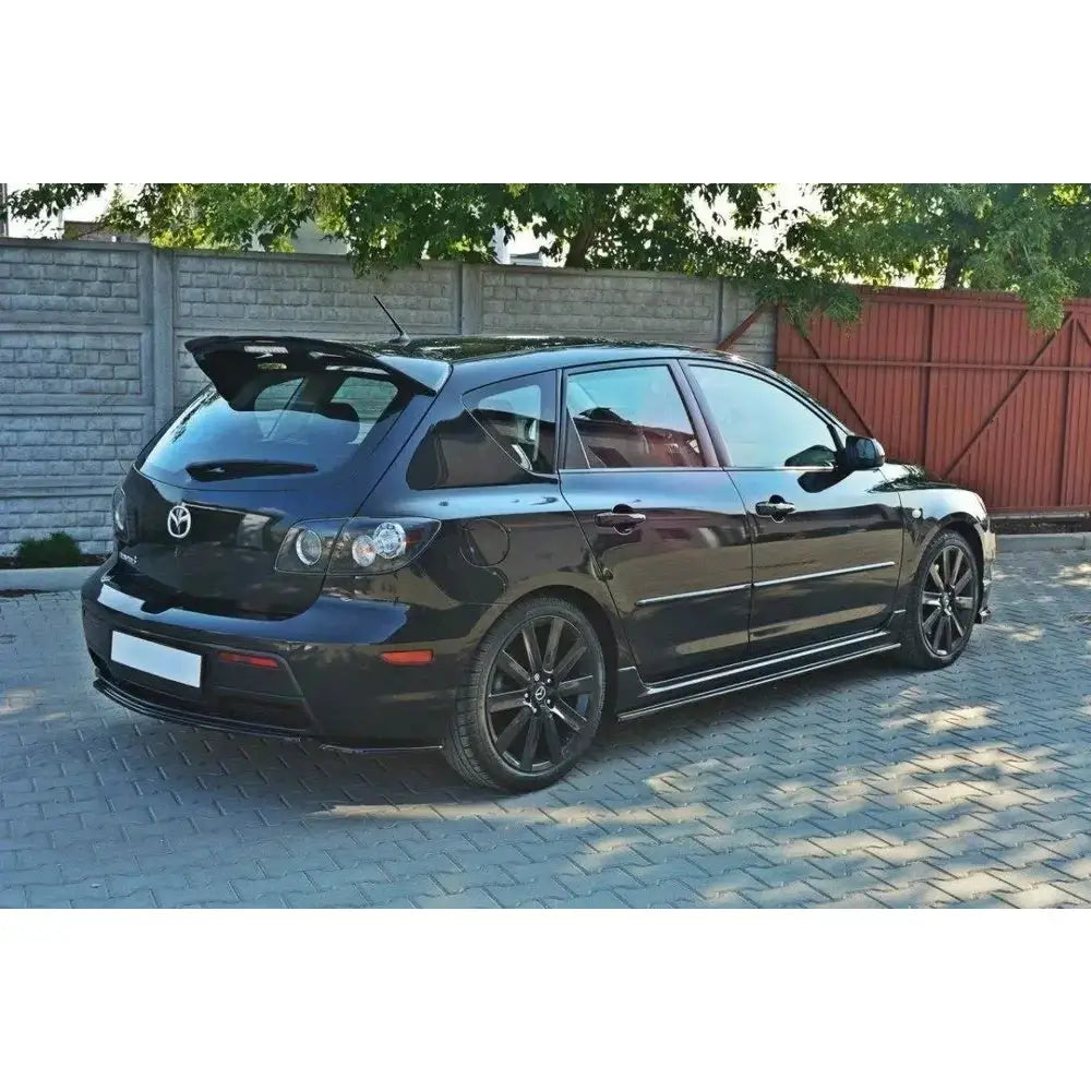 Splitters bak Mazda 3 Mps Mk1 (preface)