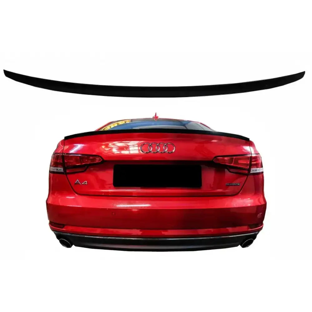 Spoiler Audi A4 B9 Sedan (2016-up) Piano Black