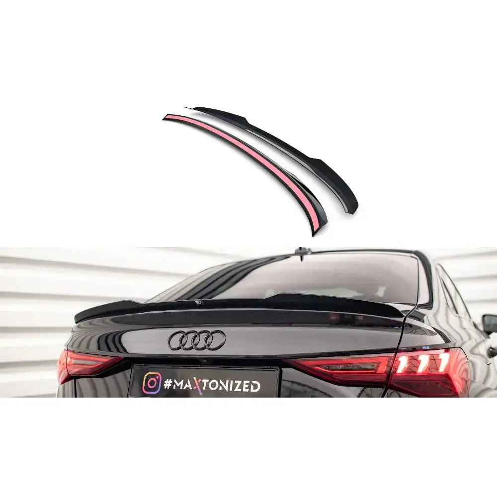 Spoiler Cap - Audi A3 / A3 S-line Sedan 8y 20-