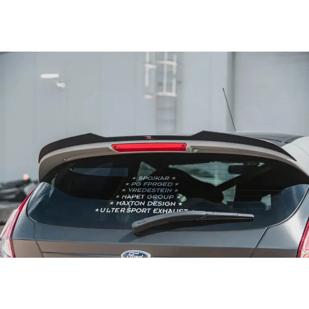 Spoiler Cap Ford Fiesta 7 St Black And White Edition Facelift