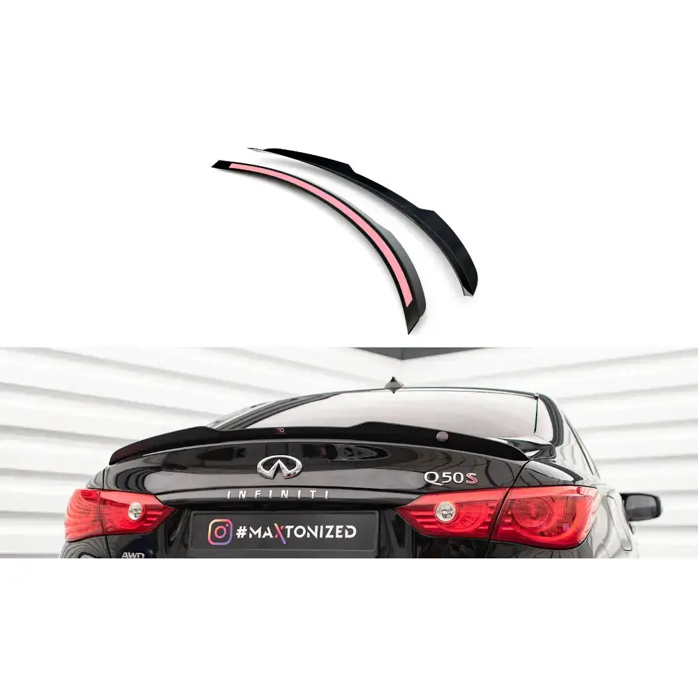 Spoiler Cap Infiniti Q50 13-16 s Mk1