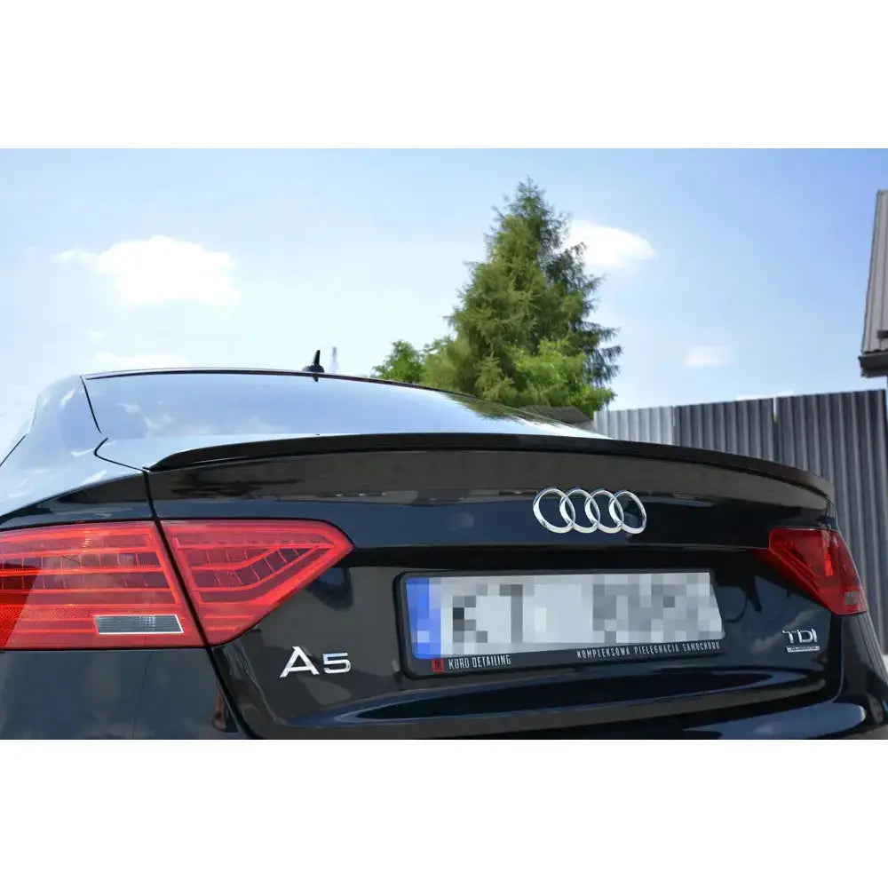 Spoilerforlenger Audi A5 Sportback S-line Mk1. Facelift (8t)