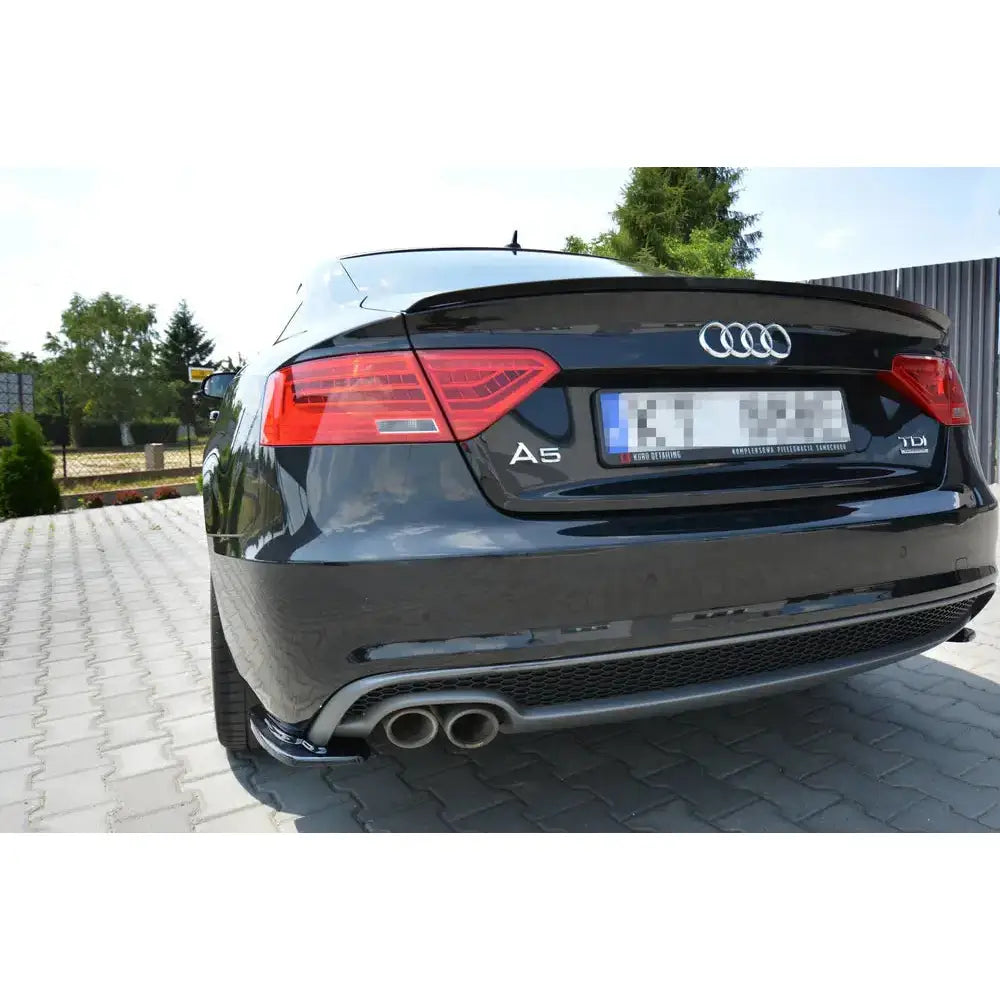 Spoilerforlenger Audi A5 Sportback S-line Mk1. Facelift (8t)