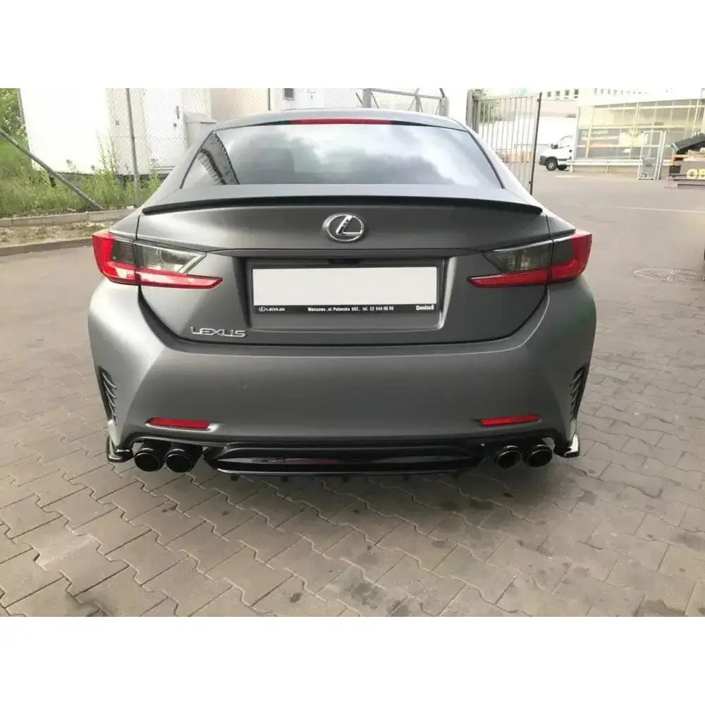 Spoilerforlenger Lexus Rc