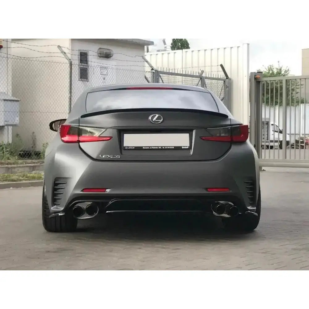 Spoilerforlenger Lexus Rc