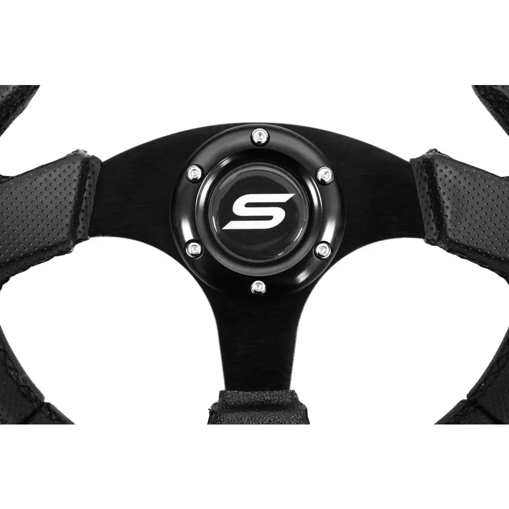 Sportsratt Slide 320mm Erstatte:20mm Lær Svart