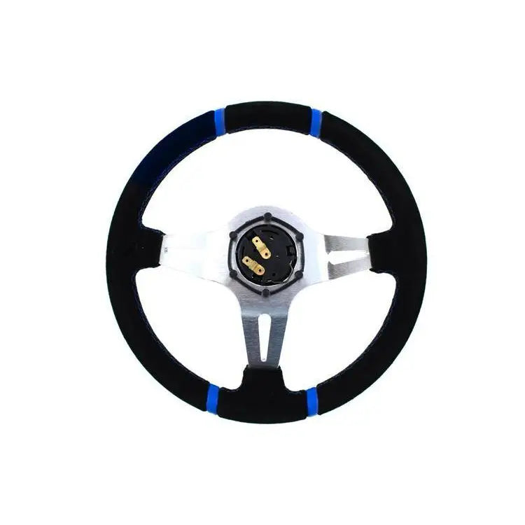 Sportsratt Slide 350mm Erstatte:90mm Lær Blå