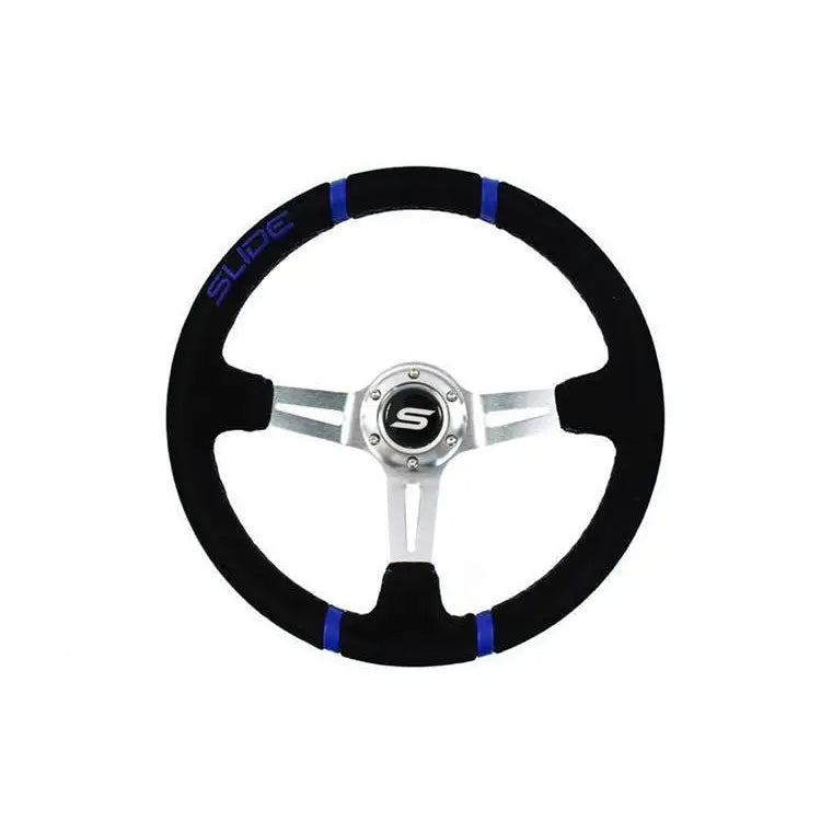 Sportsratt Slide 350mm Erstatte:90mm Lær Svart