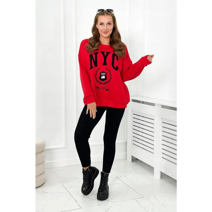 Sportssett med Leggings Jesi i Ulike Farger Nyc-mønster