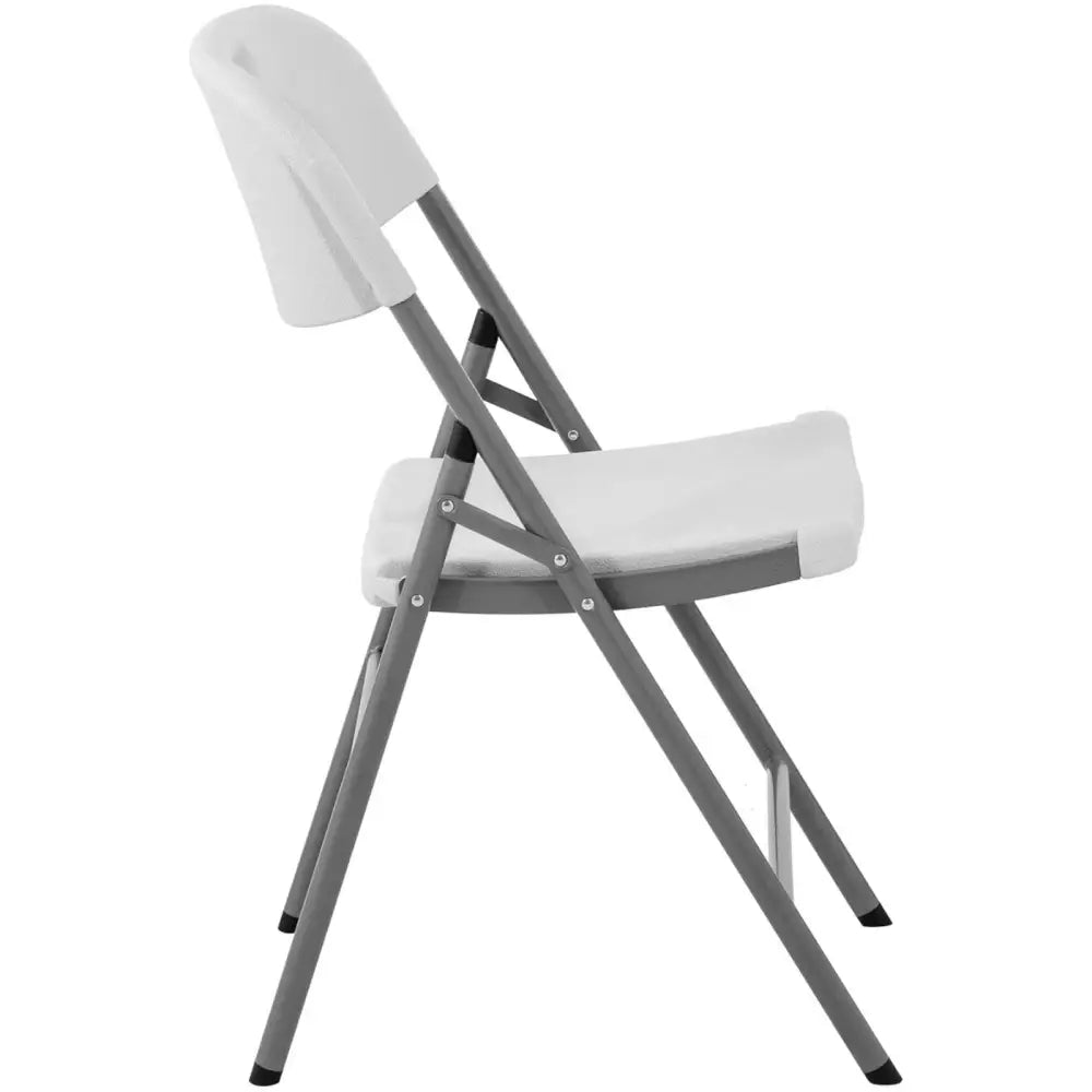 Stabelbar Hvit Bankettstol for Catering Hage Opptil 180 Kg
