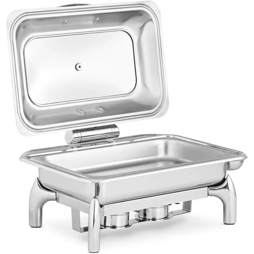 Stående 9l Matvarmebeholder med Lokk og Vindu Gn 1/1