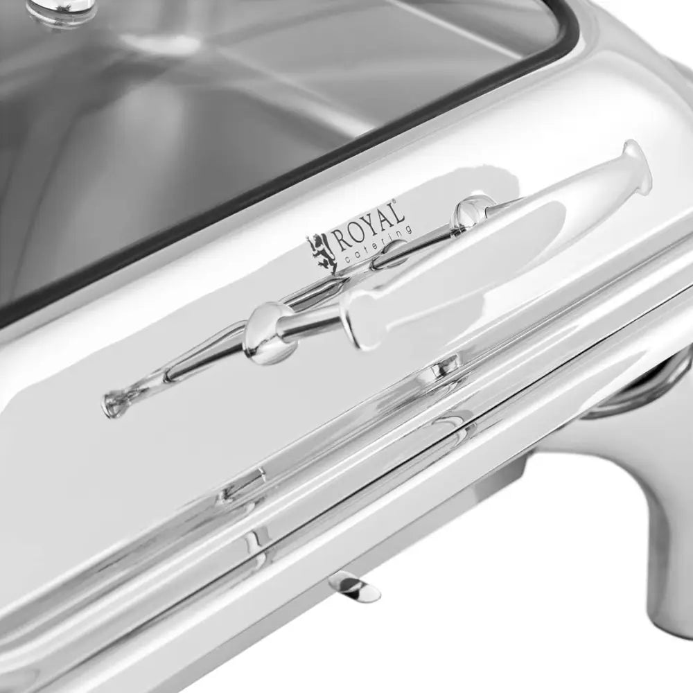 Stående 9l Matvarmebeholder med Lokk og Vindu Gn 1/1