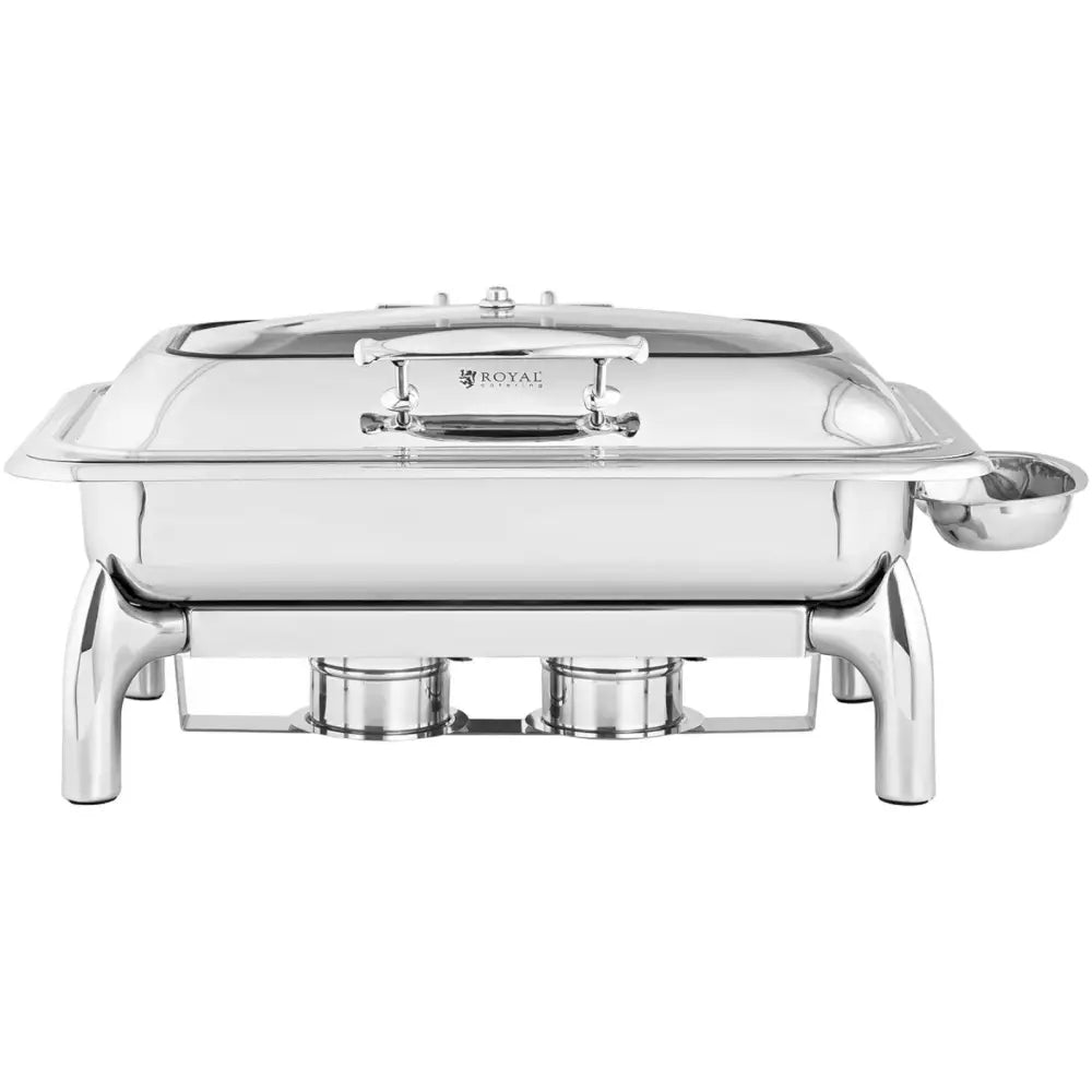 Stående 9l Matvarmebeholder med Lokk og Vindu Gn 1/1